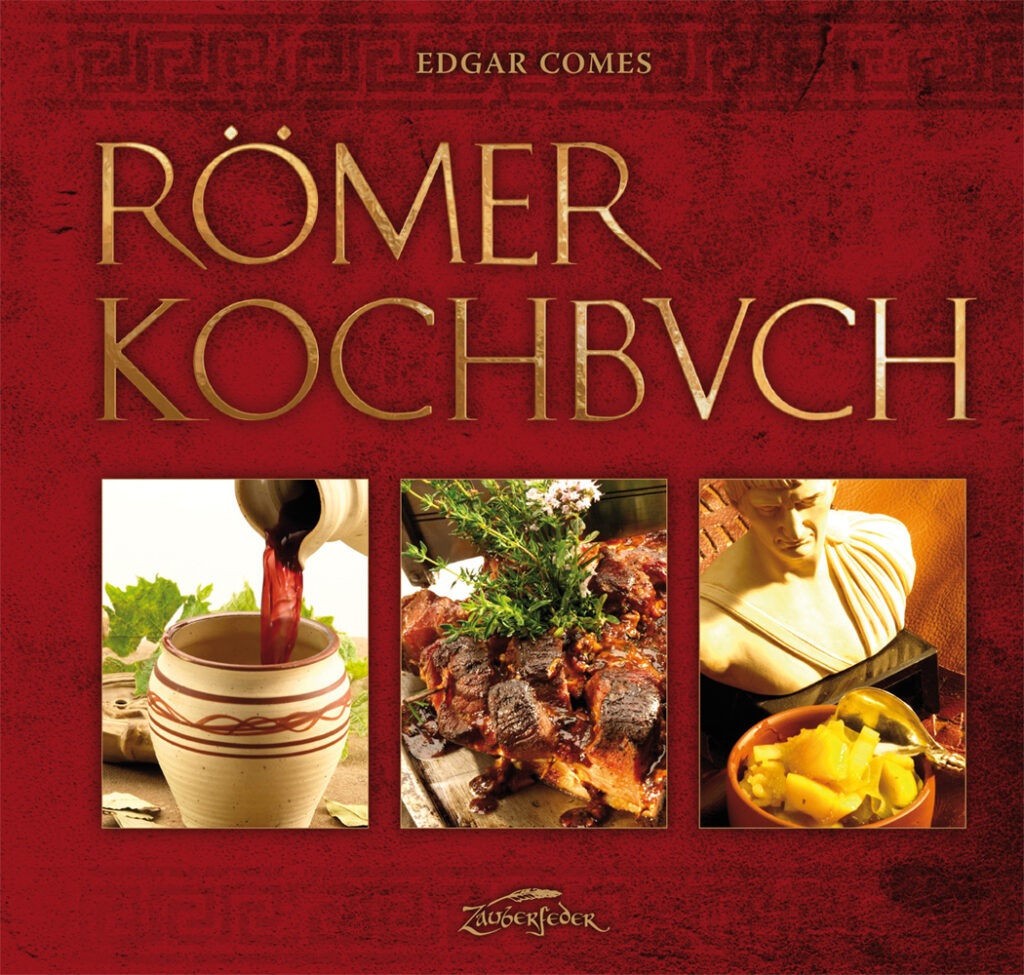 Cover des Römer-Kochbuchs vom Verlag Zauberfeder